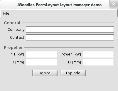 FormLayout and Plastic3D on GTK
